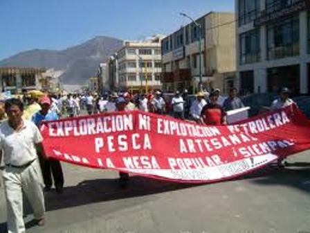 prtesta pescadores artesanales